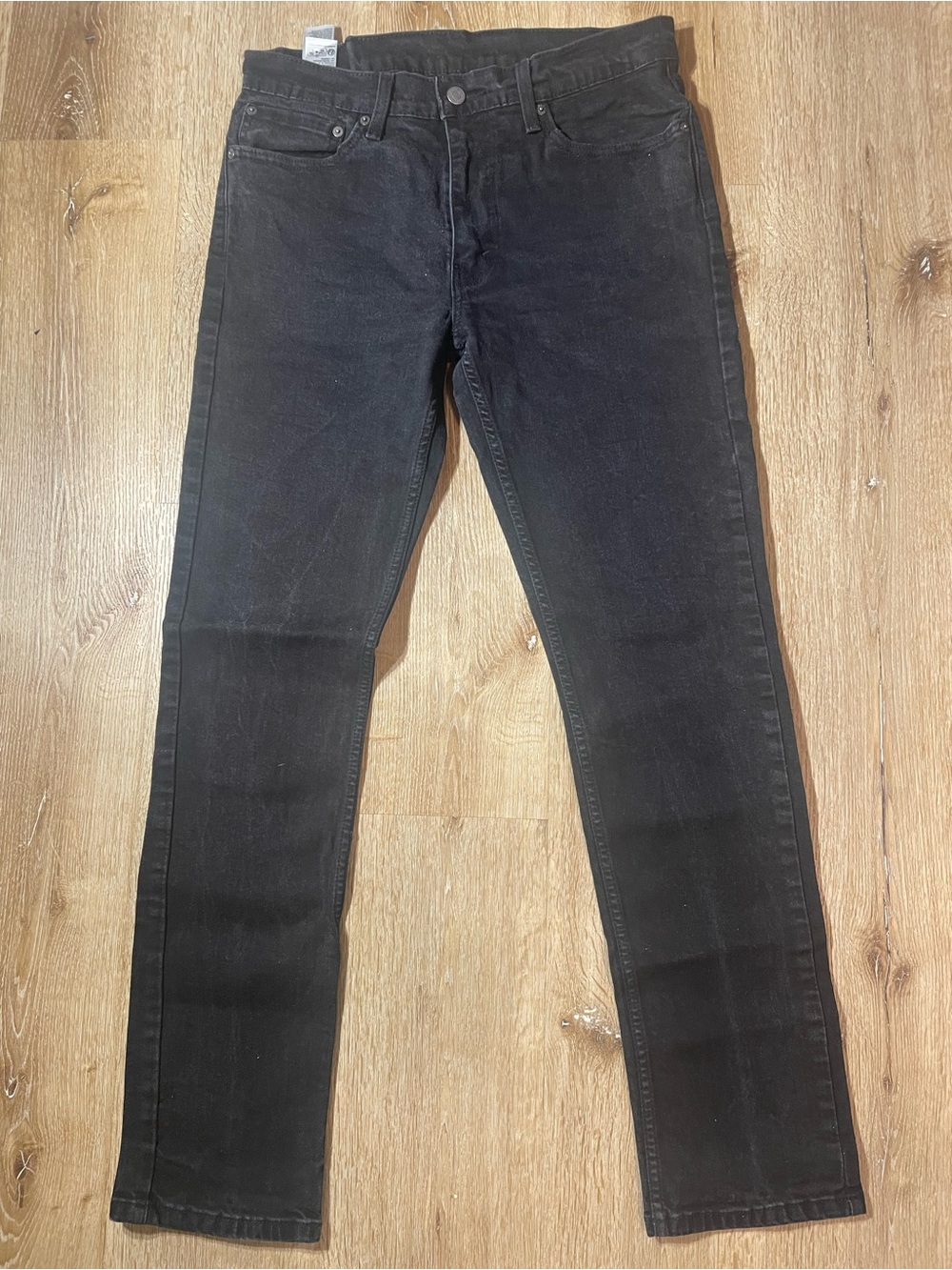 Levi's Men's Slim Straight Black Denim Jeans